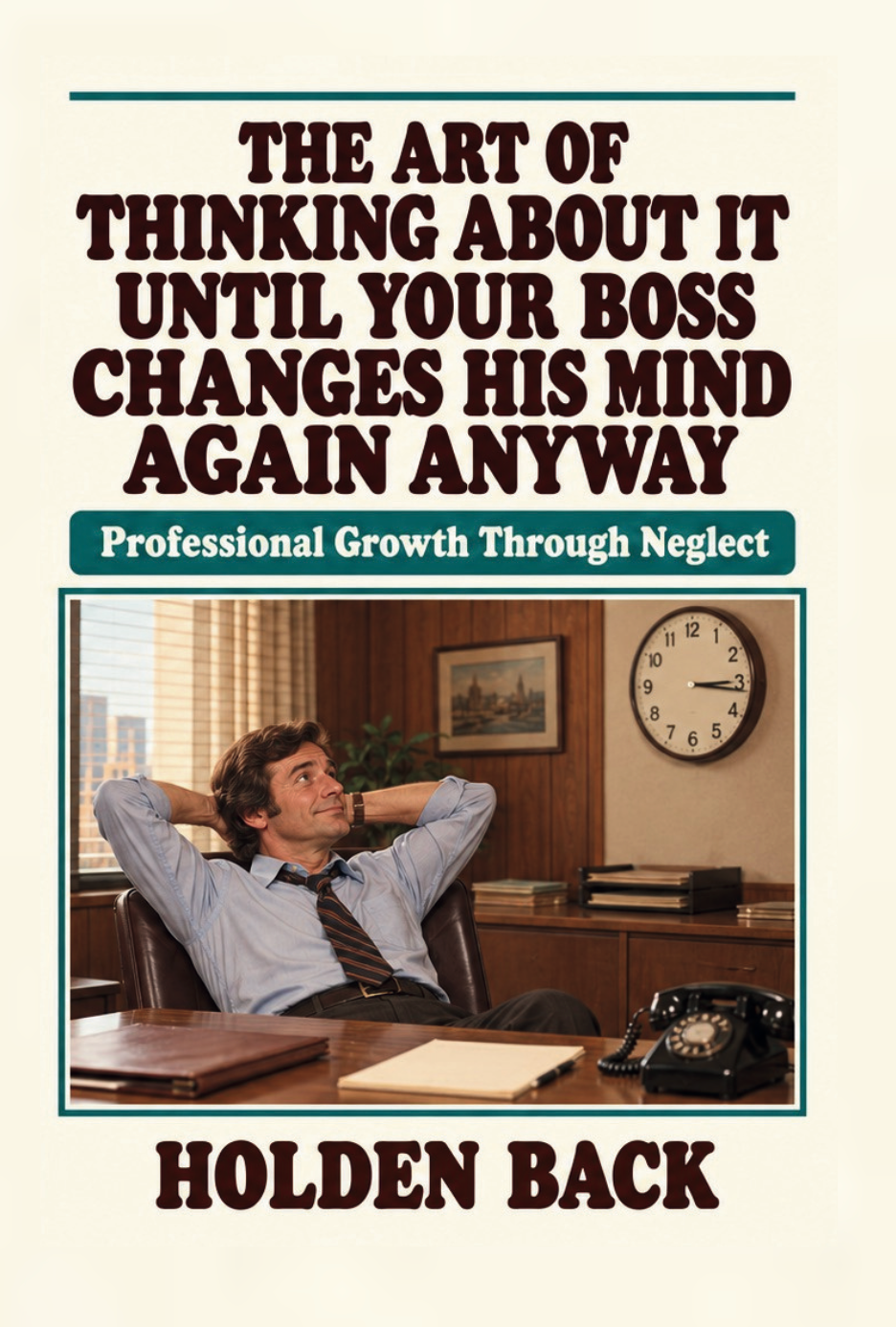 The Art of Thinking About It Until Your Boss Changes His Mind Again Anyway