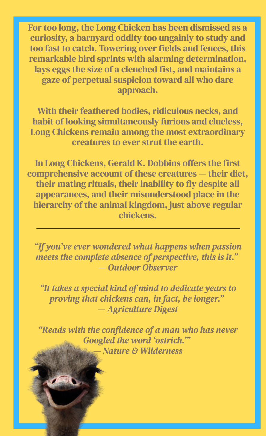 Long Chickens - Daily Planner