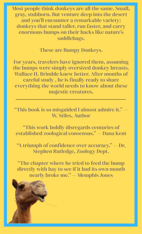 Bumpy Donkeys - Daily Planner