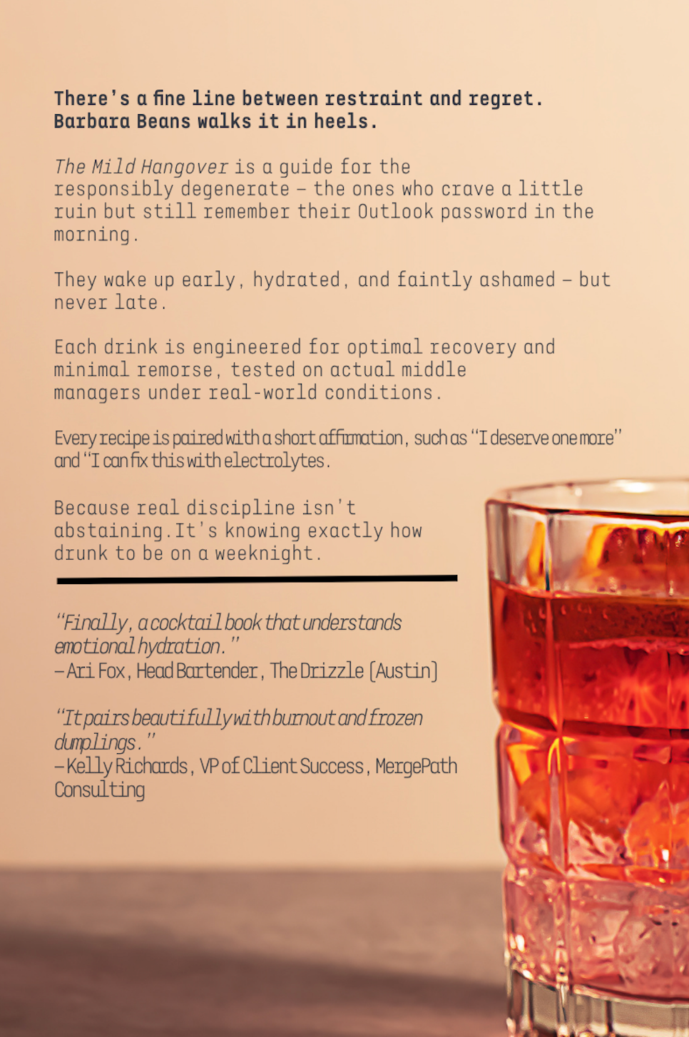 The Mild Hangover - Daily Planner