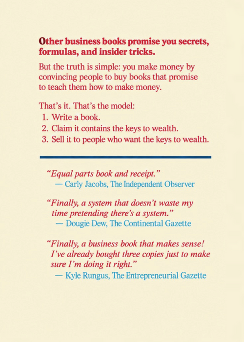 Buy This Book